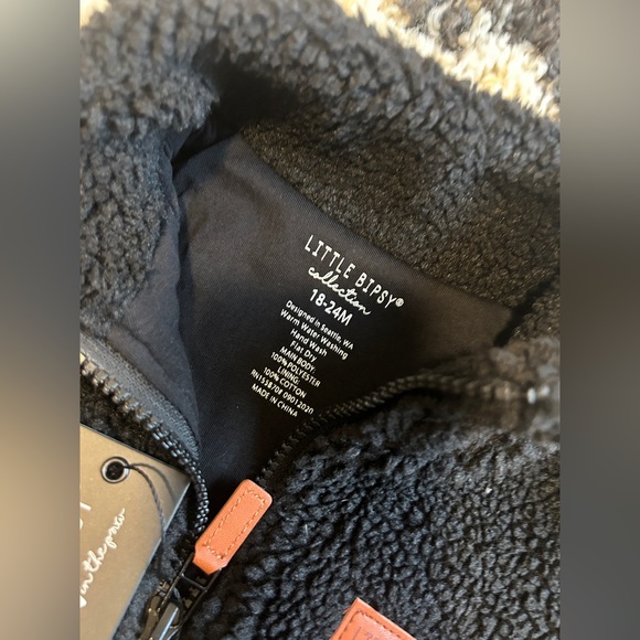 Little Bipsy Sherpa Coat - Picture 2 of 3